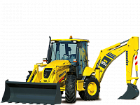 Экскаваторы-погрузчики Komatsu WB93R-5E0
