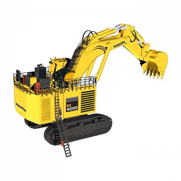 Komatsu PC4000-11 шынжыр табанды экскаваторы (кері күрегі бар)