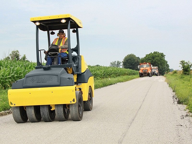 Пневмоколесный каток Bomag BW 11 RH-5