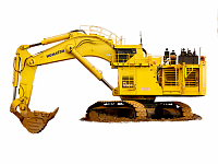 Komatsu PC5500-6, Е-6 шынжыр табанды экскаваторы (кері күрегі бар)